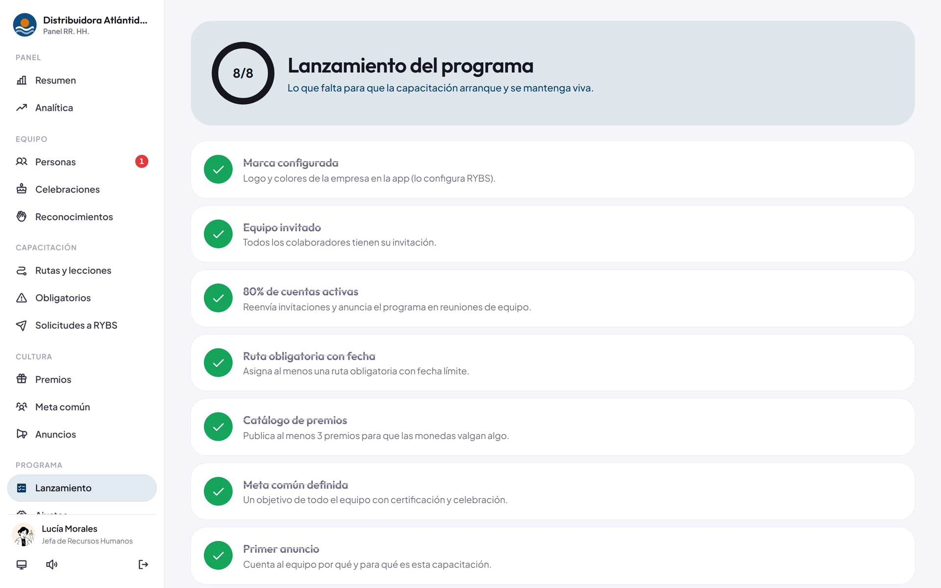 Lanzamiento